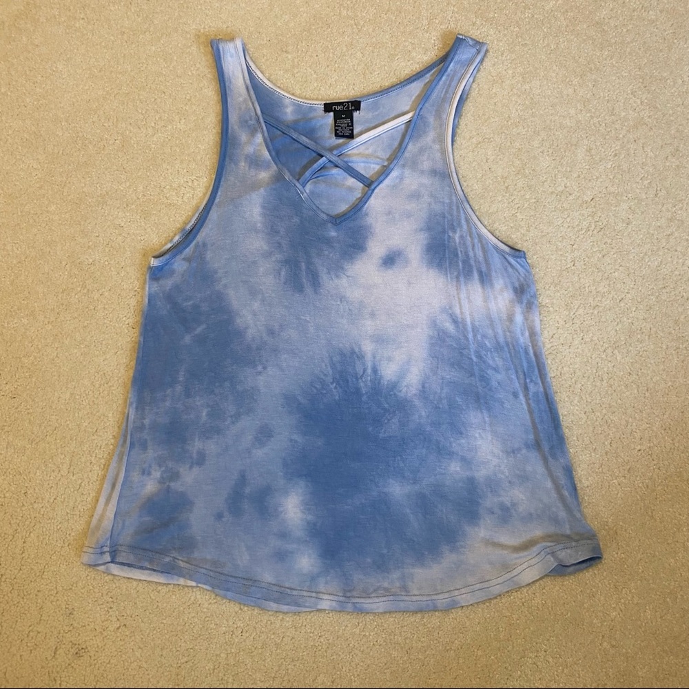 Tie-die tank top (Rue21)